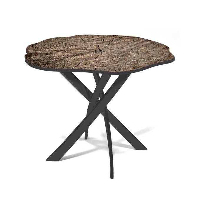 Обеденный стол «Спил 1», 900 × 900 × 750 мм, цвет чёрный / фотопечать 281202719
Обеденный стол «Спил 1», 900 × 900 × 750 мм, цвет чёрный / фотопечать 281202719