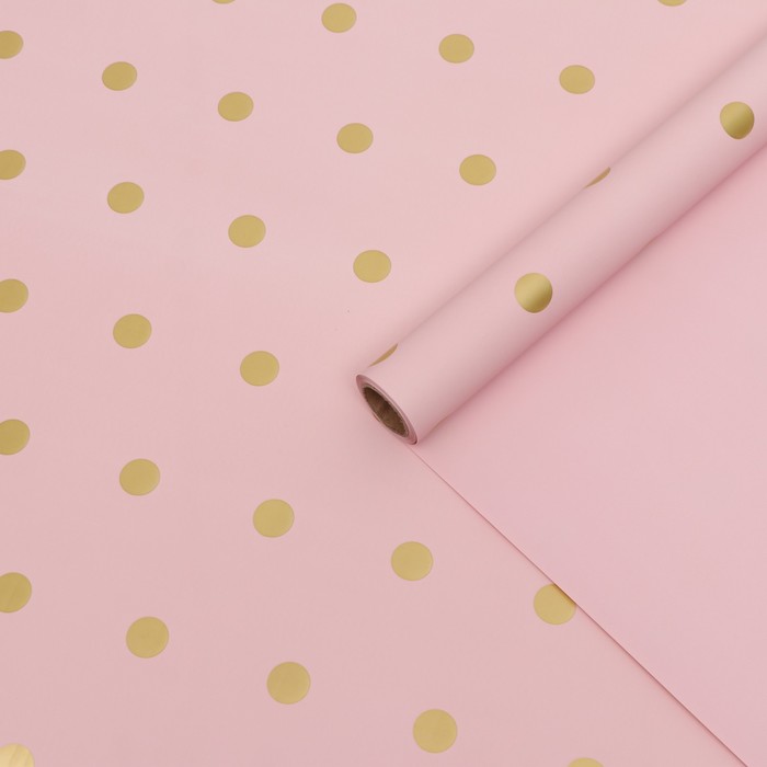 Плёнка двухсторонняя "Горох", пудра 0,58 x 10 м
Плёнка двухсторонняя "Горох", пудра 0,58 x 10 м