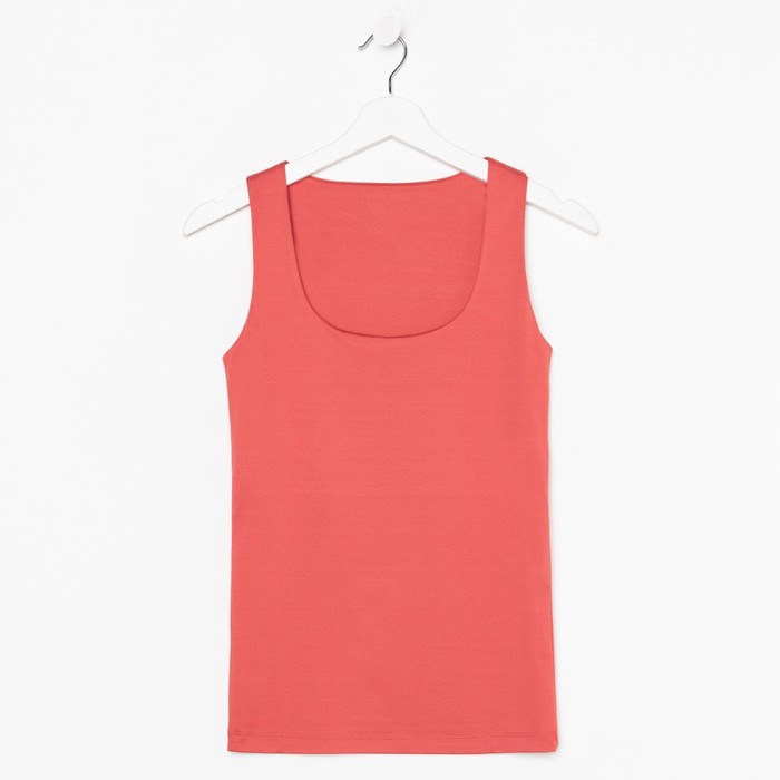 Топ женский, цвет коралловый, размер 46
Топ женский, цвет коралловый, размер 46