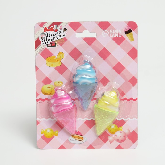 Набор детских блесков для губ «Мороженки»
Набор детских блесков для губ «Мороженки»