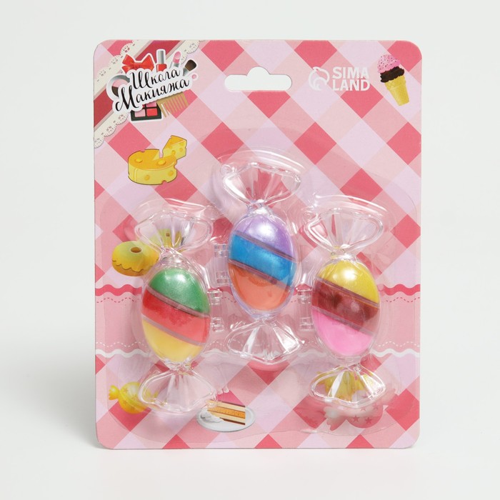 Набор детских блесков для губ «Конфетки»
Набор детских блесков для губ «Конфетки»