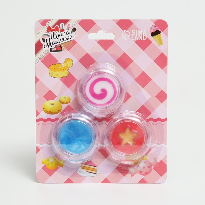 Набор детских блесков для губ «Сладости»
Набор детских блесков для губ «Сладости»