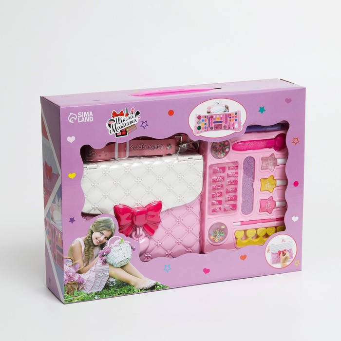 Набор косметики для девочки «Чемоданчик»
Набор косметики для девочки «Чемоданчик»