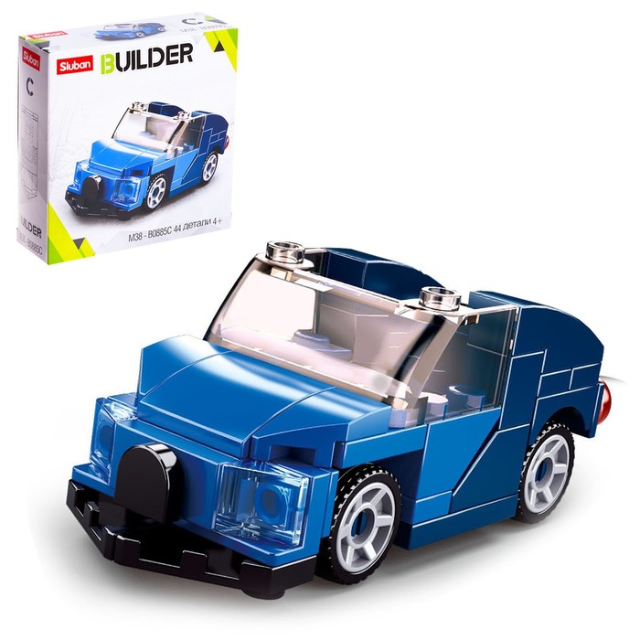 Конструктор Тачки «Спорткар», 44 детали
Конструктор Тачки «Спорткар», 44 детали