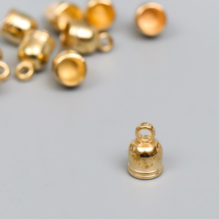 Колпачок для кисточек, цвет золото 7х11 мм
Колпачок для кисточек, цвет золото 7х11 мм