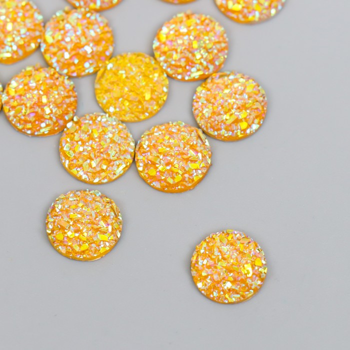 Кабошон круглый цвет желтый 10 мм
Кабошон круглый цвет желтый 10 мм