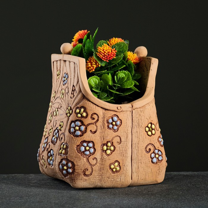 Кашпо "Кошелёк с цветами" 0,9 л
Кашпо "Кошелёк с цветами" 0,9 л