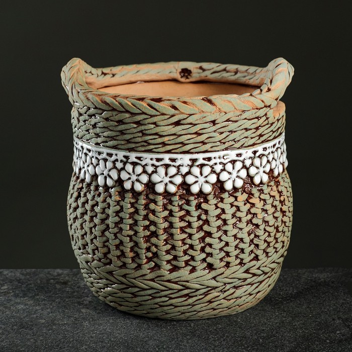 Кашпо "Корзина прованс" 3 л
Кашпо "Корзина прованс" 3 л