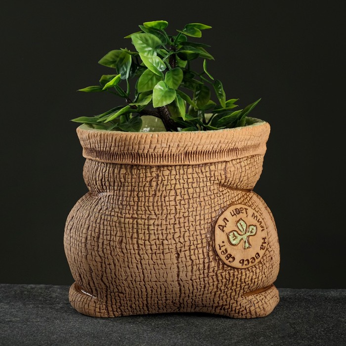 Кашпо "Мешочек" 1,6 л
Кашпо "Мешочек" 1,6 л