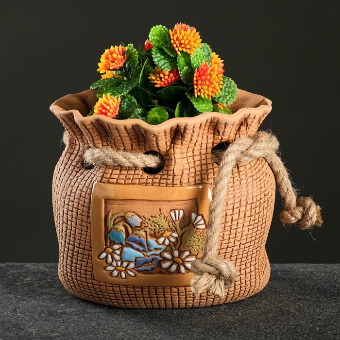 Кашпо "Колокольчики" оранжевый 1,2 л
Кашпо "Колокольчики" оранжевый 1,2 л