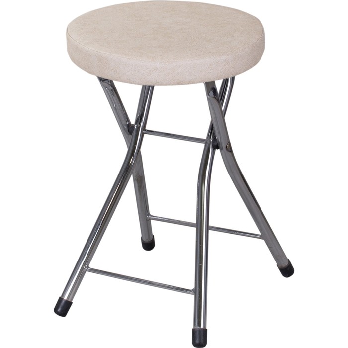 Табурет складной Соренто Z-4, светлый бежевый под замшу 
Табурет складной Соренто Z-4, светлый бежевый под замшу