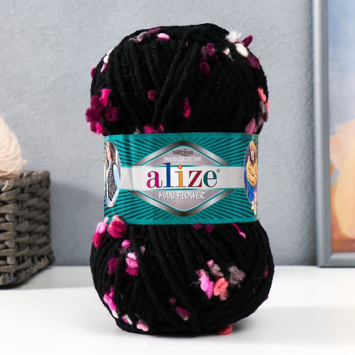 Пряжа "Flower" шерсть 25%, акрил 70%, полиамид 5% 80м/100гр (6221)
Пряжа "Flower" шерсть 25%, акрил 70%, полиамид 5% 80м/100гр (6221)