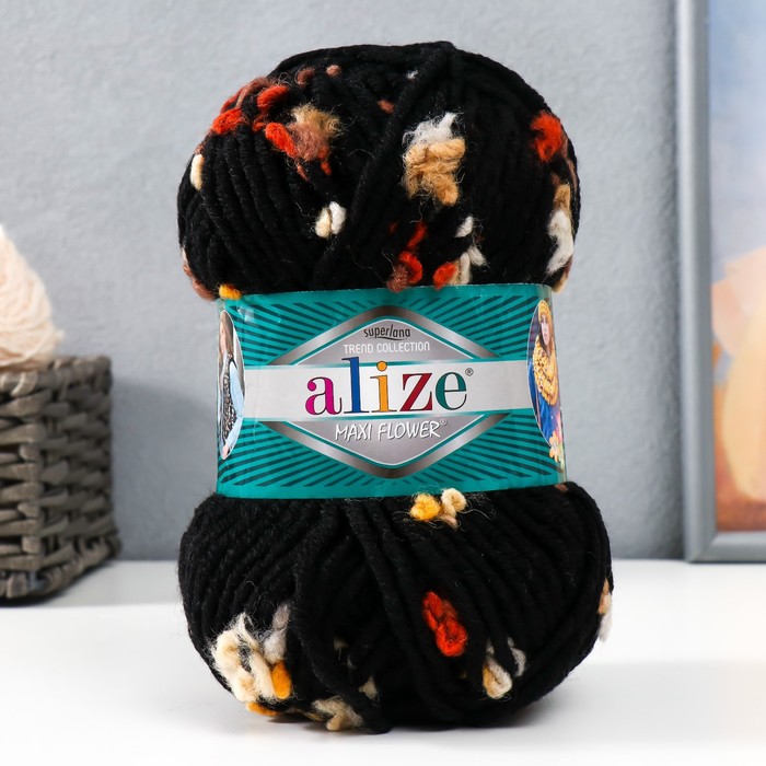 Пряжа "Flower" шерсть 25%, акрил 70%, полиамид 5% 80м/100гр (6220)
Пряжа "Flower" шерсть 25%, акрил 70%, полиамид 5% 80м/100гр (6220)