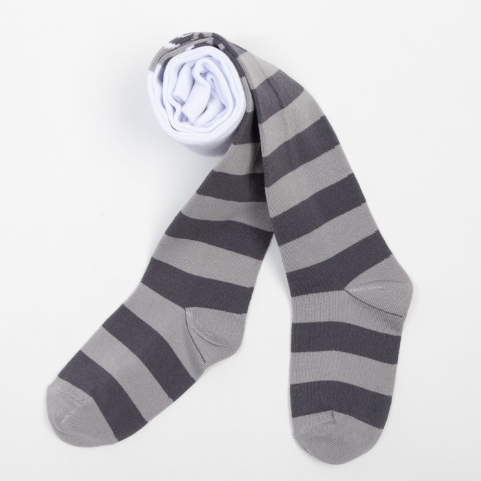 Колготки детские, цвет белый/серый, рост 104-110
Колготки детские, цвет белый/серый, рост 104-110