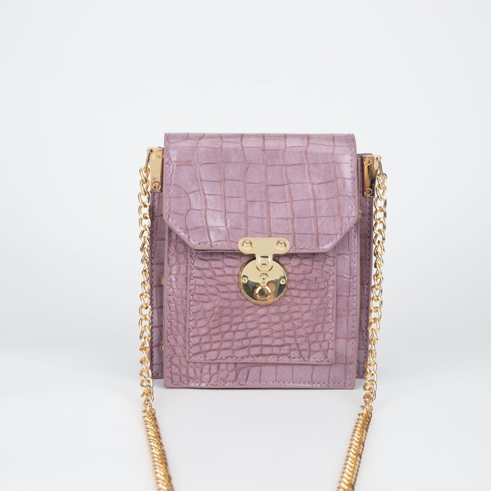 Сумка кросс-боди, отдел на клапане, наружный карман, цвет сиреневый
Сумка кросс-боди, отдел на клапане, наружный карман, цвет сиреневый