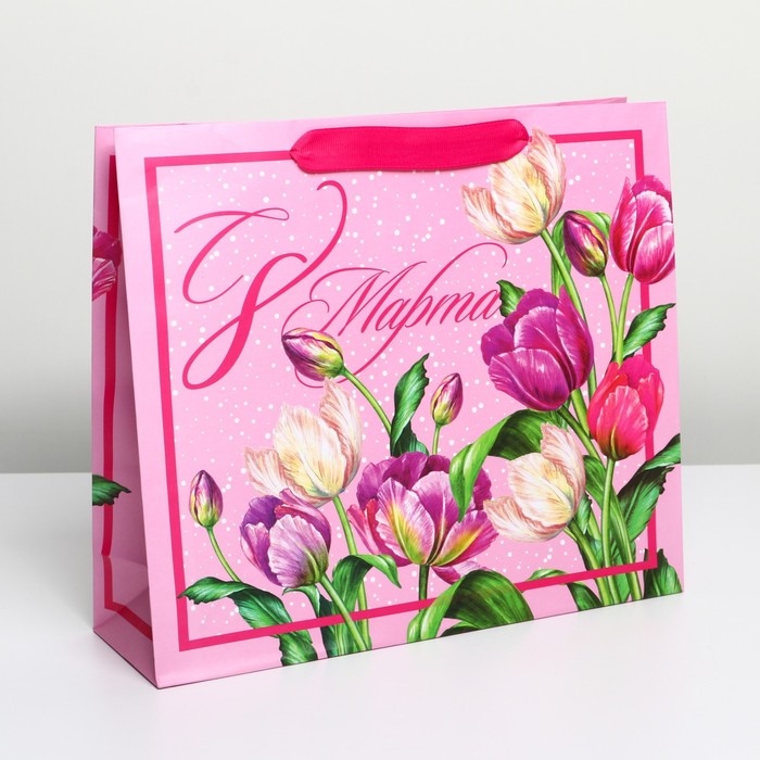 Пакет ламинированный «Праздник», M 30 × 26 × 9 см
Пакет ламинированный «Праздник», M 30 × 26 × 9 см