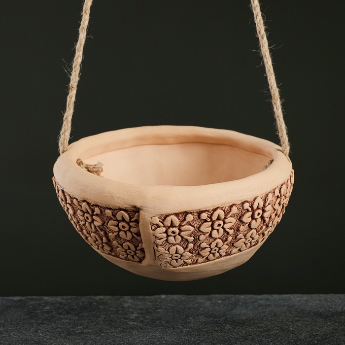 Подвесное кашпо декоративное "Терракот" 0,6 л
Подвесное кашпо декоративное "Терракот" 0,6 л