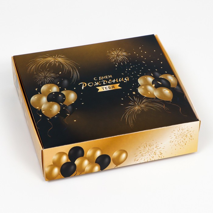 Коробка самосборная "Шарики", 20 х 18 х 5 см
Коробка самосборная "Шарики", 20 х 18 х 5 см