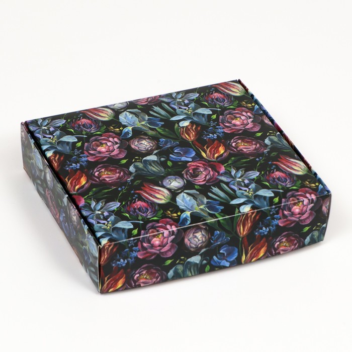 Коробка подарочная "Акварельные цветы", 20 х 18 х 5 см
Коробка подарочная "Акварельные цветы", 20 х 18 х 5 см