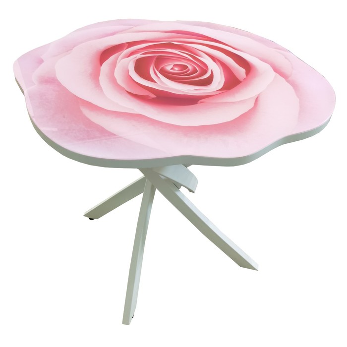 Обеденный стол «Роза», 900 × 900 × 750 мм, опора «ёж», цвет белый / роза
Обеденный стол «Роза», 900 × 900 × 750 мм, опора «ёж», цвет белый / роза