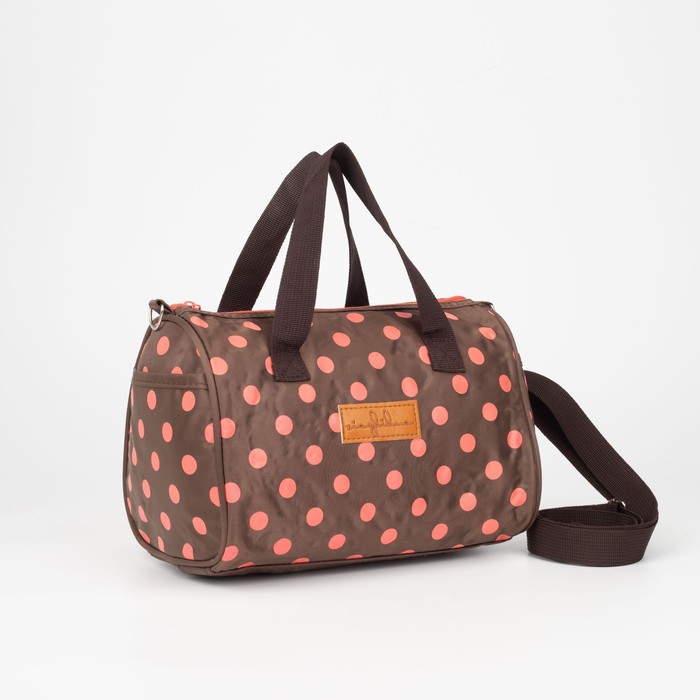 Сумка детская на молнии, 2 боковых кармана, цвет коричневый
Сумка детская на молнии, 2 боковых кармана, цвет коричневый