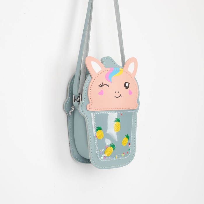 Сумка детская на молнии, цвет голубой
Сумка детская на молнии, цвет голубой