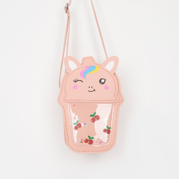 Сумка детская на молнии, цвет розовый
Сумка детская на молнии, цвет розовый