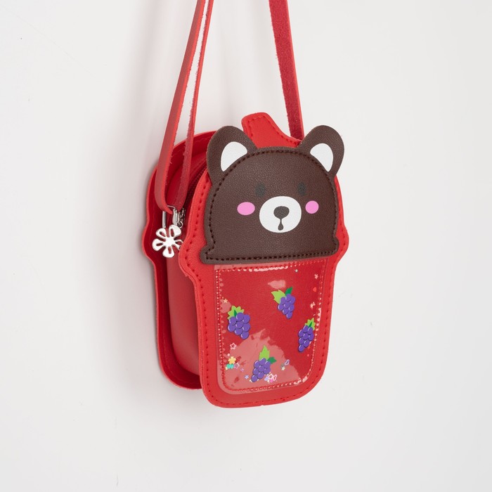 Сумка детская на молнии, цвет красный
Сумка детская на молнии, цвет красный