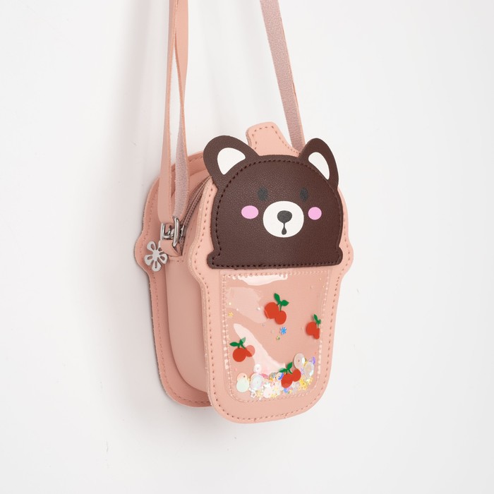 Сумка детская на молнии, цвет розовый
Сумка детская на молнии, цвет розовый