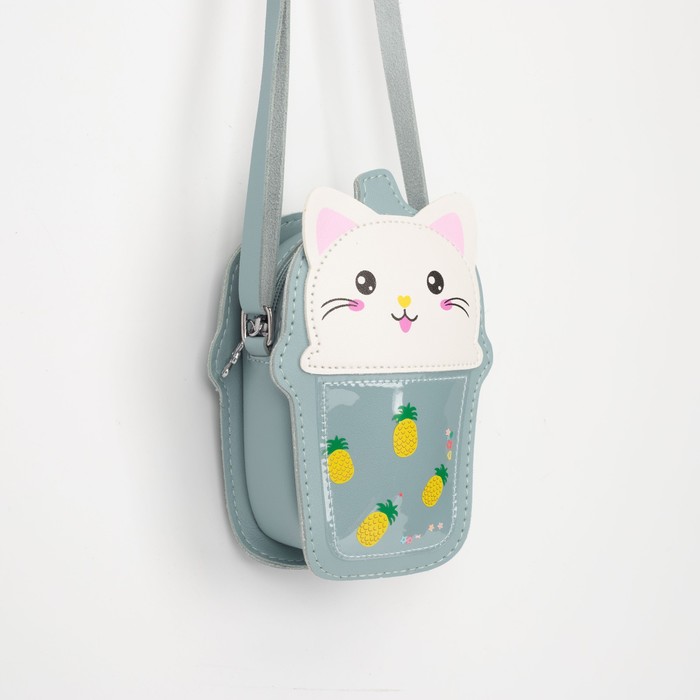 Сумка детская на молнии, цвет голубой
Сумка детская на молнии, цвет голубой