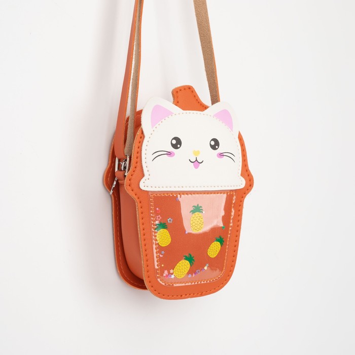 Сумка детская на молнии, цвет оранжевый
Сумка детская на молнии, цвет оранжевый