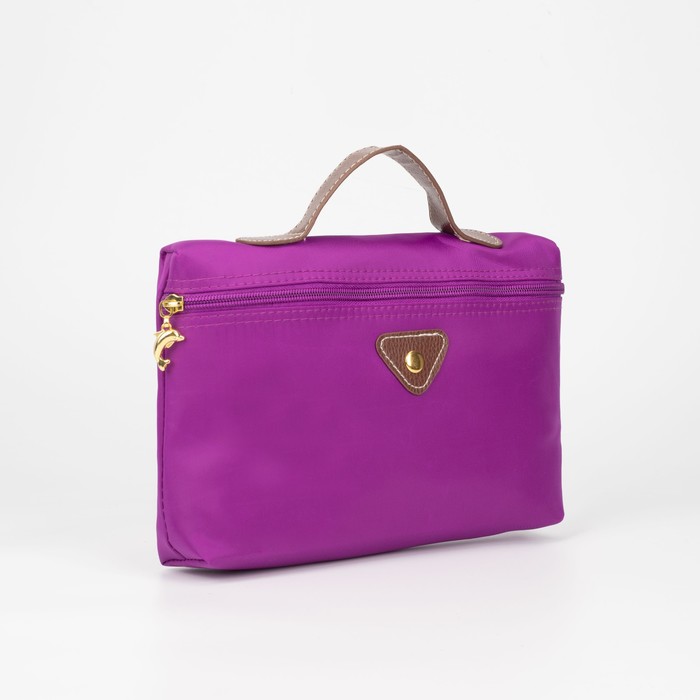 Косметичка на молнии, цвет фиолетовый
Косметичка на молнии, цвет фиолетовый