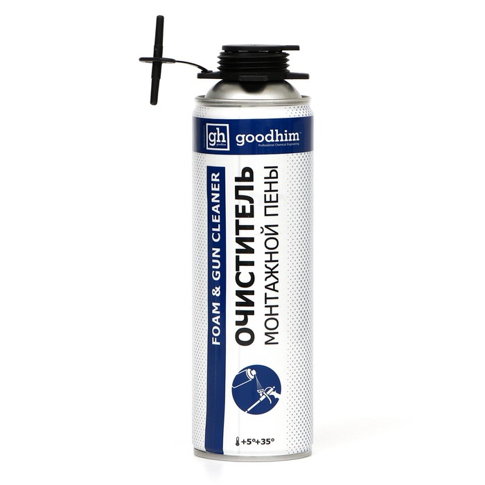 Очиститель монтажной пены GOODHIM 890, 360 г
Очиститель монтажной пены GOODHIM 890, 360 г