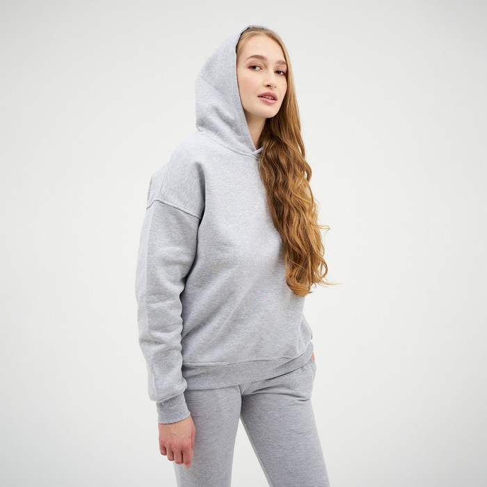 Худи женское НАЧЁС, цвет светло-серый меланж, размер 46
Худи женское НАЧЁС, цвет светло-серый меланж, размер 46