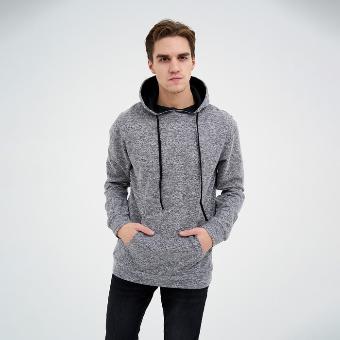 Джемпер мужской (толстовка с капюшоном), цвет светло-серый, размер 54
Джемпер мужской (толстовка с капюшоном), цвет светло-серый, размер 54