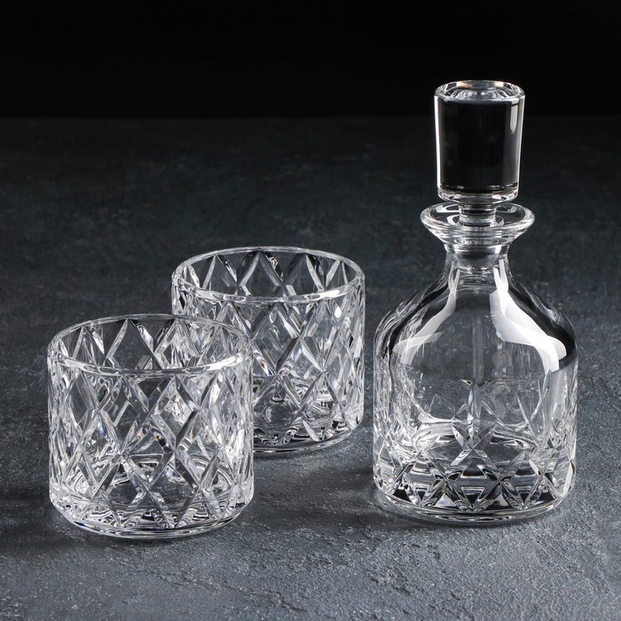 Набор для виски Minister, штоф 250 мл - 1шт, стакан 250 мл - 2 шт
Набор для виски Minister, штоф 250 мл - 1шт, стакан 250 мл - 2 шт
