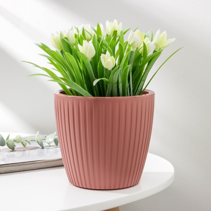 Горшок для цветов с дренажной системой Эви VipSet, 1,5 л, цвет пудровый
Горшок для цветов с дренажной системой Эви VipSet, 1,5 л, цвет пудровый