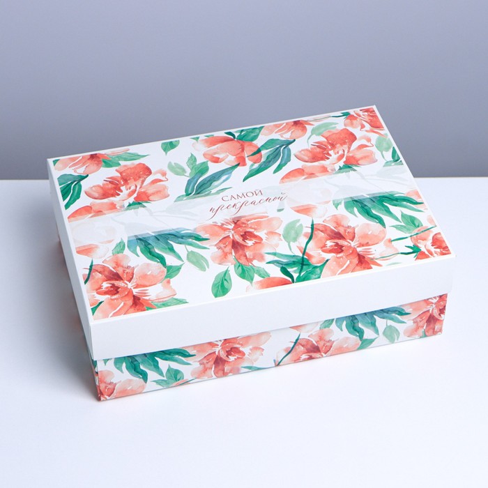 Коробка складная «Акварель», 30 × 20 × 9 см
Коробка складная «Акварель», 30 × 20 × 9 см