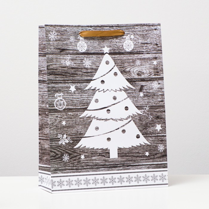 Пакет ламинированный "Белая ёлочка" 31 х 42 х 12 см
Пакет ламинированный "Белая ёлочка" 31 х 42 х 12 см