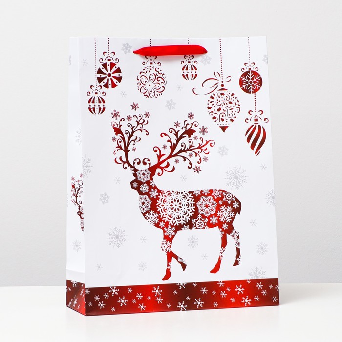 Пакет ламинированный "Северный олень" 31 х 42 х 12 см
Пакет ламинированный "Северный олень" 31 х 42 х 12 см