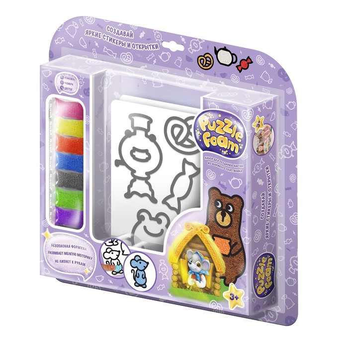Набор для игры с шариковым пластилином «Сказка. Теремок»
Набор для игры с шариковым пластилином «Сказка. Теремок»