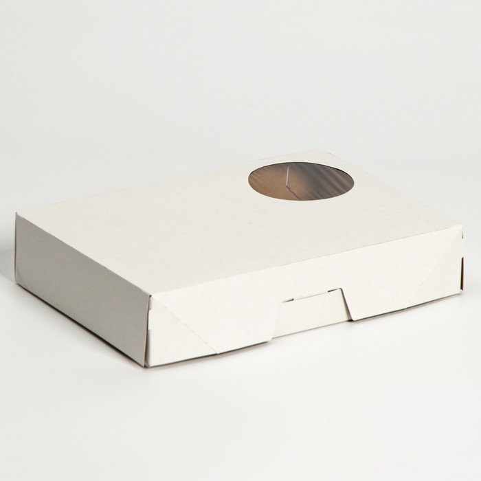 Упаковка для 6 пончиков, белая, 18,5 х 27 х 5,5 см
Упаковка для 6 пончиков, белая, 18,5 х 27 х 5,5 см