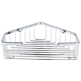 Полка угловая решетчатая Solinne, цвет хром 
Полка угловая решетчатая Solinne, цвет хром