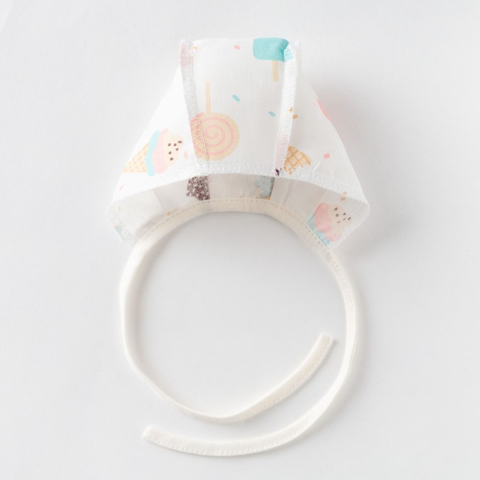 Чепчик детский, цвет молочный/мороженки, размер 34 (32-34)
Чепчик детский, цвет молочный/мороженки, размер 34 (32-34)