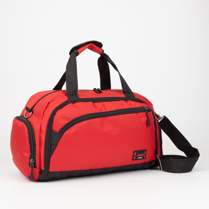 Сумка спортивная, отдел на молнии, 3 наружных кармана, длинный ремень, цвет красный
Сумка спортивная, отдел на молнии, 3 наружных кармана, длинный ремень, цвет красный