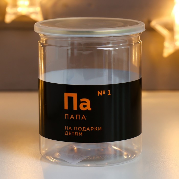Копилка-банка пластик "Папа"
Копилка-банка пластик "Папа"