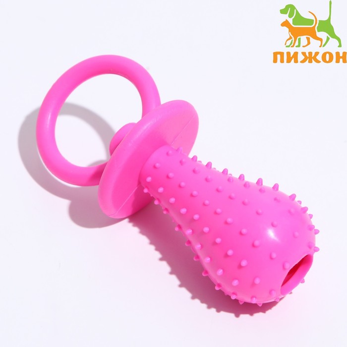 Игрушка жевательная "Соска", TPR, 9,5 см, микс цветов
Игрушка жевательная "Соска", TPR, 9,5 см, микс цветов