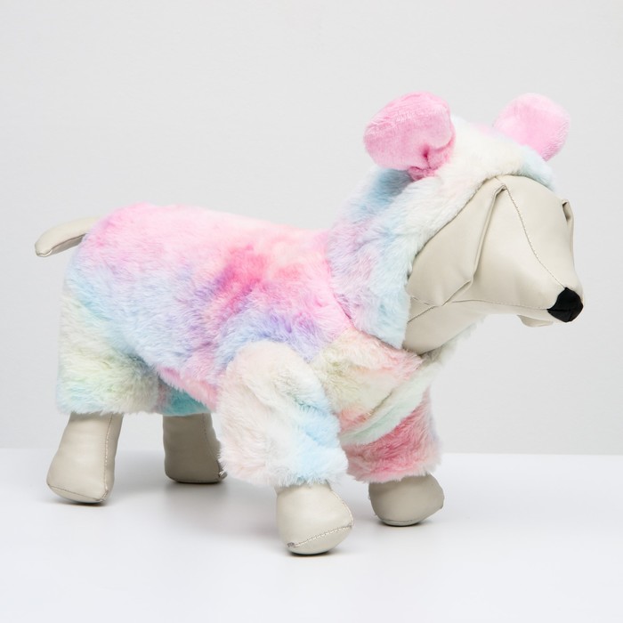 Комбинезон "Зайчонок" с капюшоном , размер M (ДС 30, ОШ 15 см, ОГ 40 см), пастельный
Комбинезон "Зайчонок" с капюшоном , размер M (ДС 30, ОШ 15 см, ОГ 40 см), пастельный