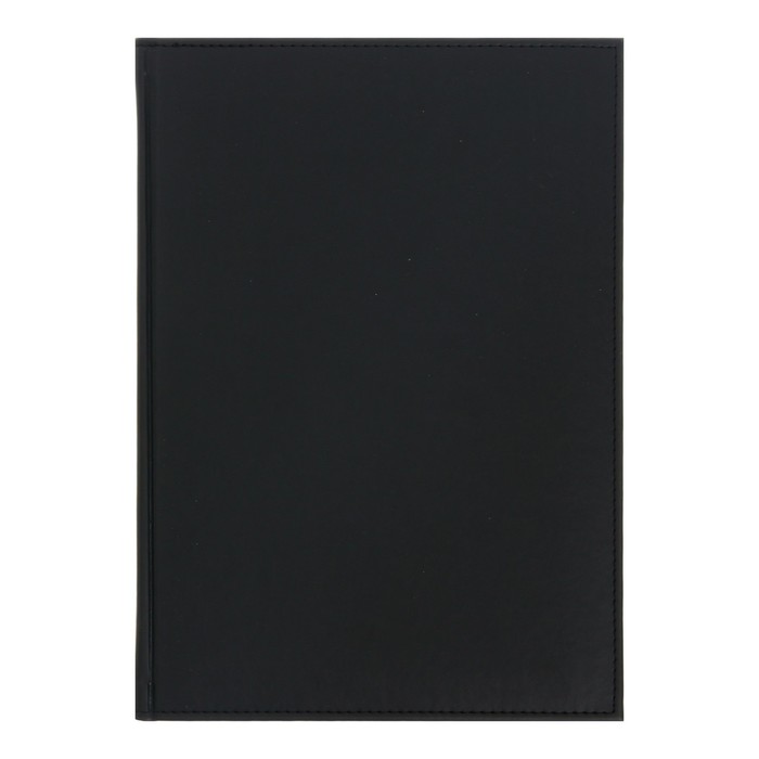 Ежедневник недатированный А4, 160 листов «Вивелла», обложка искусственная кожа, чёрный 
Ежедневник недатированный А4, 160 листов «Вивелла», обложка искусственная кожа, чёрный