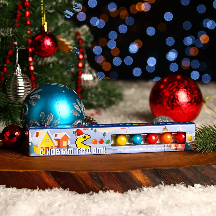 Жевательная резинка «С новым годом», 20 г
Жевательная резинка «С новым годом», 20 г